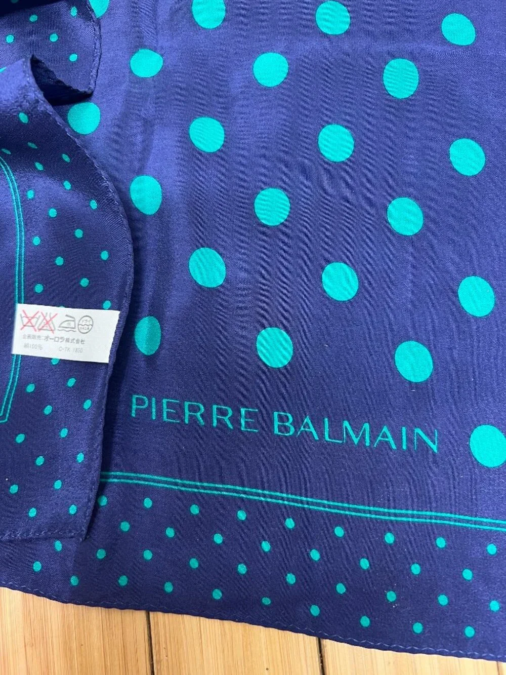 Pierre Balmain 100% Silk Scarf 26